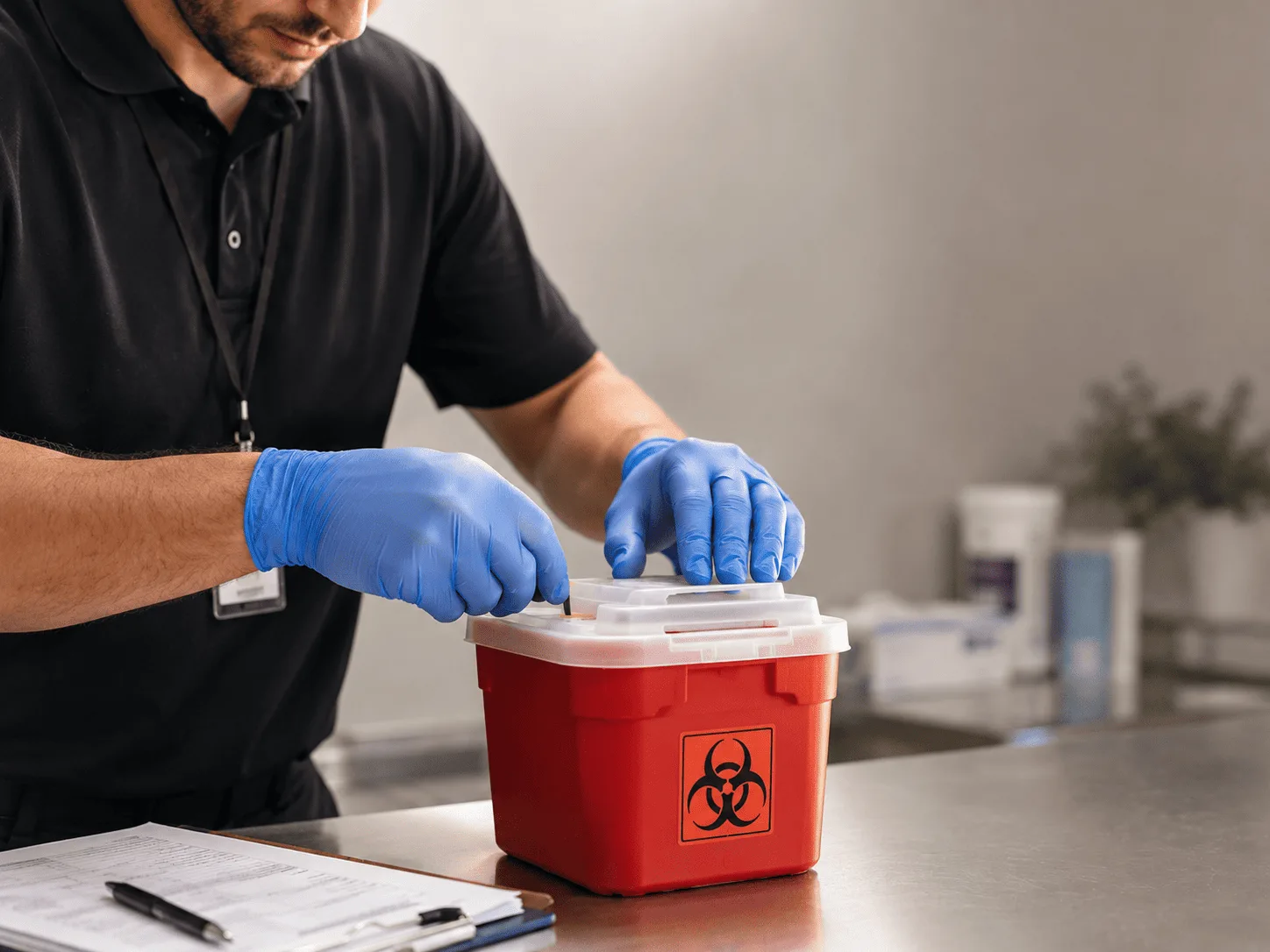 Why choose Sharps Waste Disposal in Fiatt, IL